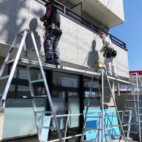 設置方法1 壁面看板設置方法1