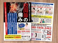 整体院のチラシ